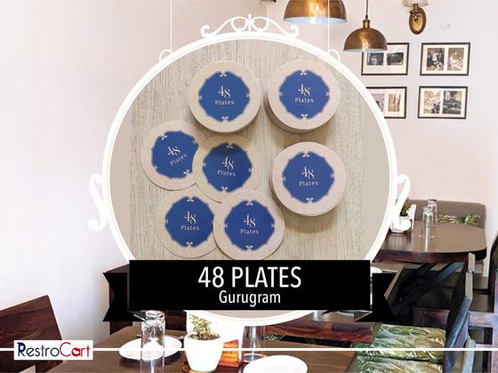 Coasters, custom coaster made for 48 Plates by RestroCart, New Delhi
