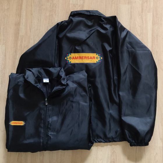 Windcheaters & raincoats, custom restaurant winterwear made for Ambersar by RestroCart, New Delhi