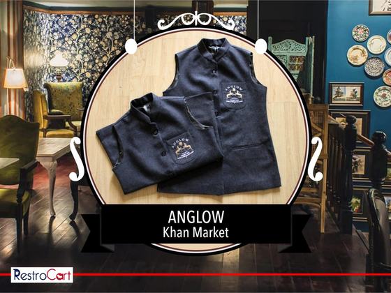 Bartender uniforms, custom bartender uniform made for Anglow Cocktail Bar by RestroCart, New Delhi, view 2