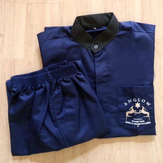 Housekeeping uniforms, custom housekeeping uniform made for Anglow Cocktail Bar by RestroCart, New Delhi