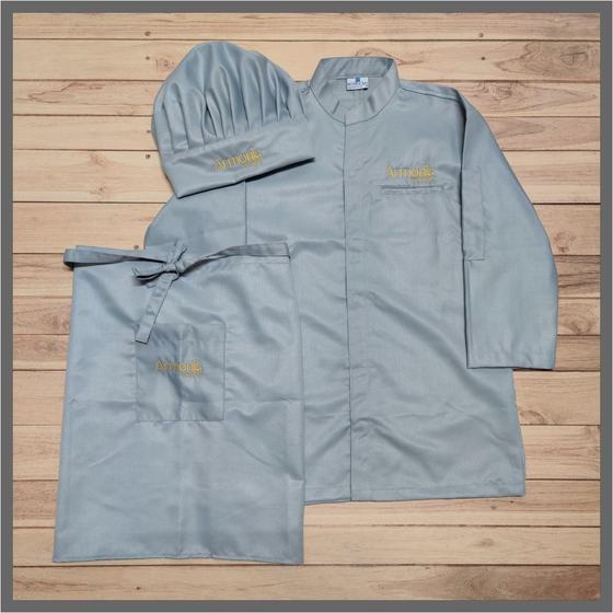 Chef uniforms, custom chef uniform made for Armonia by Olive by RestroCart, New Delhi