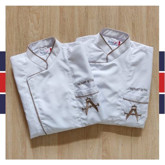 Chef uniforms, custom chef uniform made for Artisan Lab by RestroCart, New Delhi