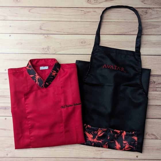 Chef uniforms, custom chef uniform made for Avatar by RestroCart, New Delhi