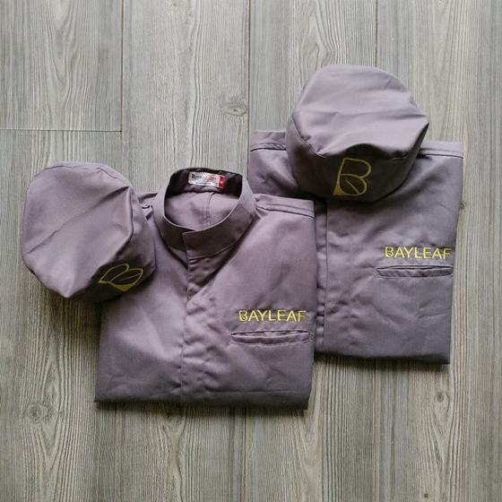 Chef uniforms, custom chef uniform made for Bayleaf by RestroCart, New Delhi