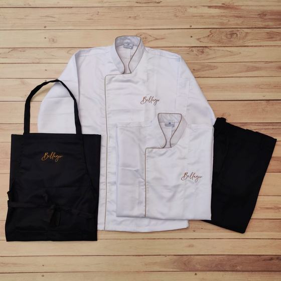 Chef uniforms, custom chef uniform made for Bellagio by RestroCart, New Delhi