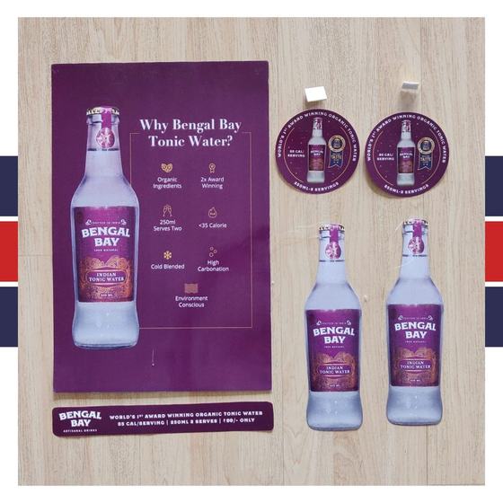 Stationery & printables, custom printed collateral made for Bengal Bay by RestroCart, New Delhi, view 2