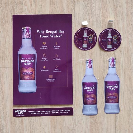 Stationery & printables, custom printed collateral made for Bengal Bay by RestroCart, New Delhi
