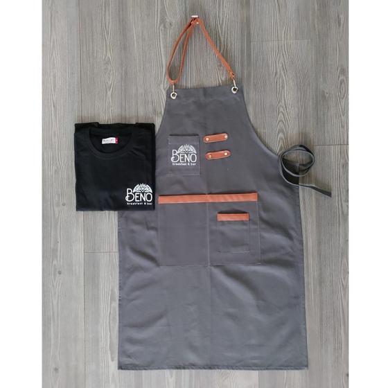 Steward & server uniforms, custom service staff uniform made for Beno Bar by RestroCart, New Delhi