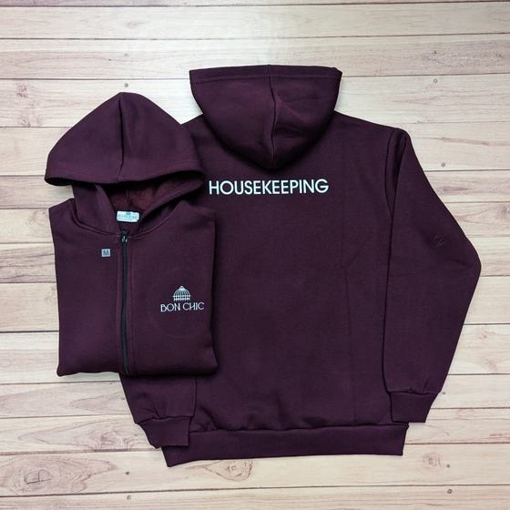 Hoodies, custom restaurant winterwear made for Bon Chic by RestroCart, New Delhi, view 2