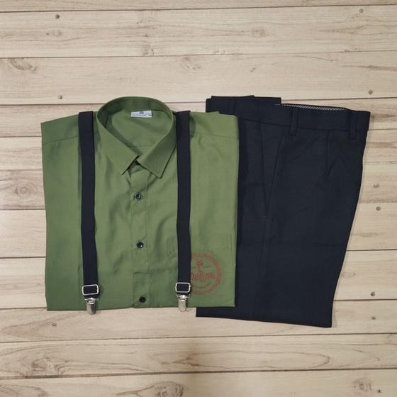 Steward & server uniforms, custom service staff uniform made for Cafe Delan by RestroCart, New Delhi
