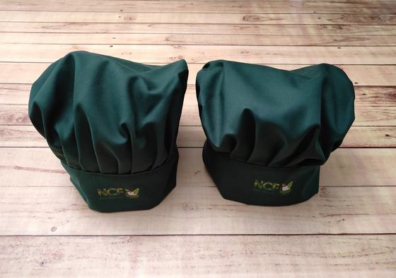 Chef caps (mushroom caps), customized chef uniform by RestroCart, New Delhi, 2025 delivery