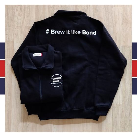Sweatshirts, custom restaurant winterwear made for Coffee Bond by RestroCart, New Delhi