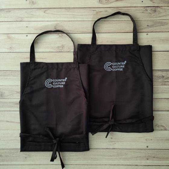 Aprons, custom apron made for Counter Culture Coffee by RestroCart, New Delhi