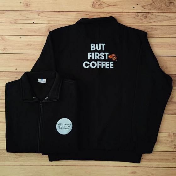 Winterwear jackets & zippers, custom restaurant winterwear made for Counter Culture Coffee by RestroCart, New Delhi