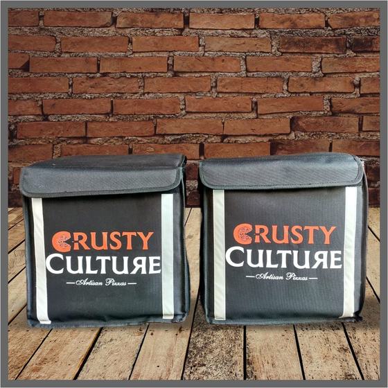 Tote bags, custom branded bag made for Crusty Culture by RestroCart, New Delhi