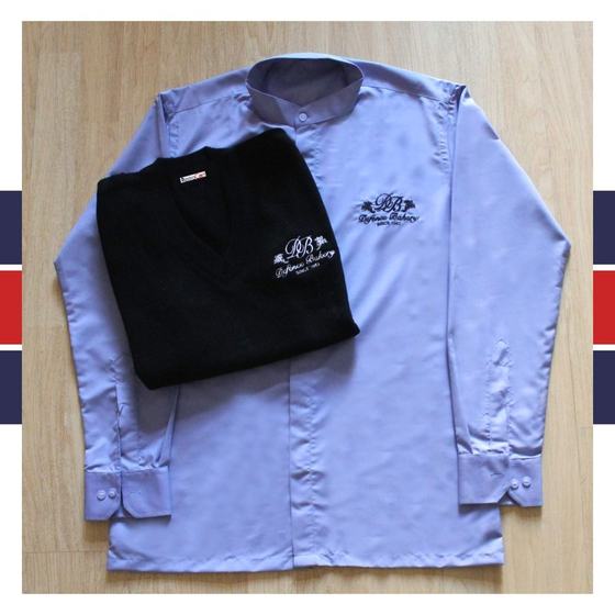 Winterwear jackets & zippers, custom restaurant winterwear made for Defence Bakery by RestroCart, New Delhi