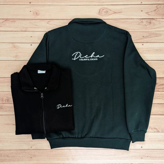 Sweatshirts, custom restaurant winterwear made for Dicha by RestroCart, New Delhi