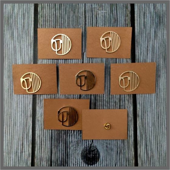 Badges & pins, custom staff badge made for Elgin Cafe by RestroCart, New Delhi