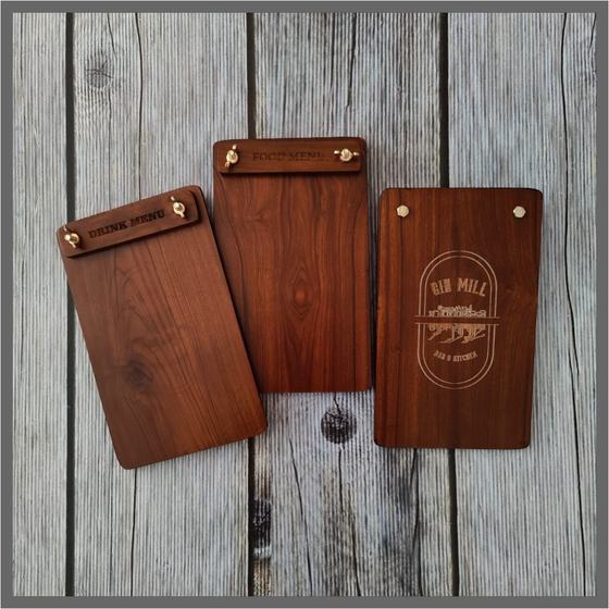 Menus, custom restaurant menu made for Gin Mill by RestroCart, New Delhi, view 2