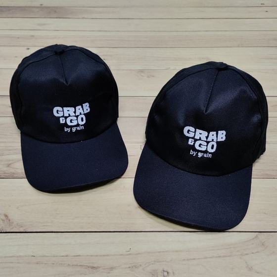 Caps, custom uniform cap made for Grab & Go by RestroCart, New Delhi