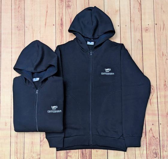 Hooded zippers (zippers with hood), customized restaurant winterwear by RestroCart, New Delhi, 2025 delivery, view 2