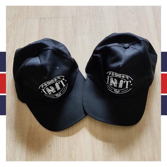 Caps, custom uniform cap made for In It Cafe by RestroCart, New Delhi