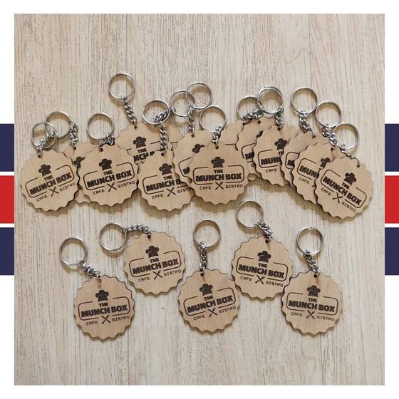 Keychains, customized branded merchandise by RestroCart, New Delhi