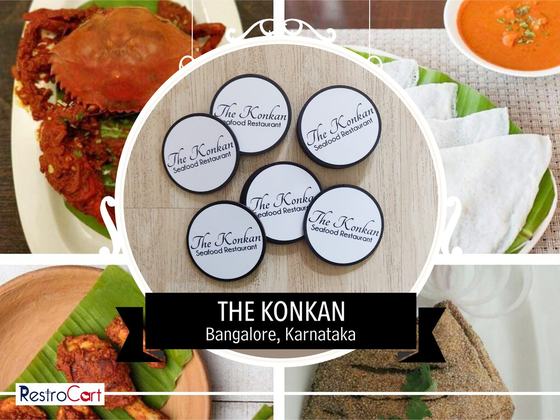 Coasters, custom coaster made for Konkan by RestroCart, New Delhi, view 2