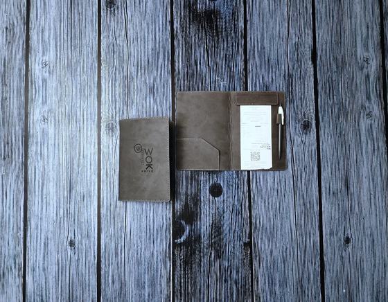 Leatherette bill holders, customized table accessory by RestroCart, New Delhi, 2024 delivery, view 9