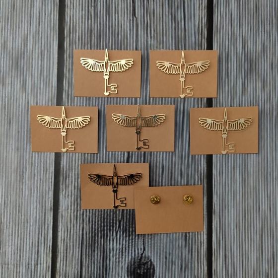 Badges & pins, custom staff badge made for Lord Elgin by RestroCart, New Delhi