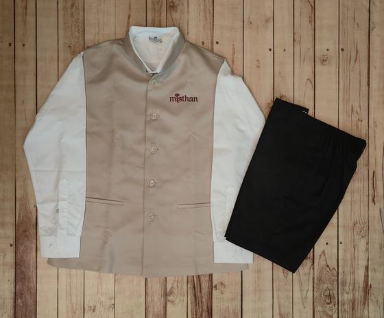 Manager waistcoats, customized manager uniform by RestroCart, New Delhi, 2025 delivery, view 2