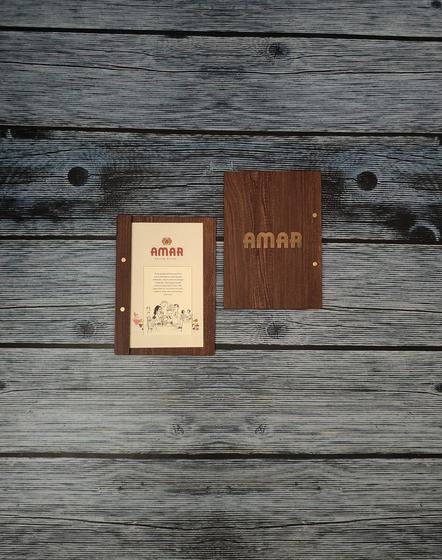 MDF menu boards (menus), customized restaurant menu by RestroCart, New Delhi, 2025 delivery, view 5