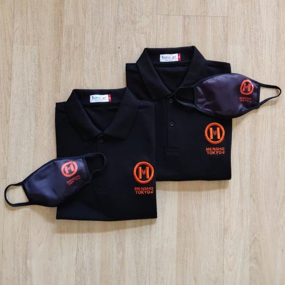 Steward & server uniforms, custom service staff uniform made for Mensho Tokyo by RestroCart, New Delhi, view 2