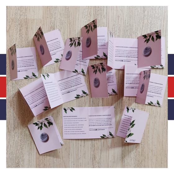 Stationery & printables, custom printed collateral made for Sepoy by RestroCart, New Delhi