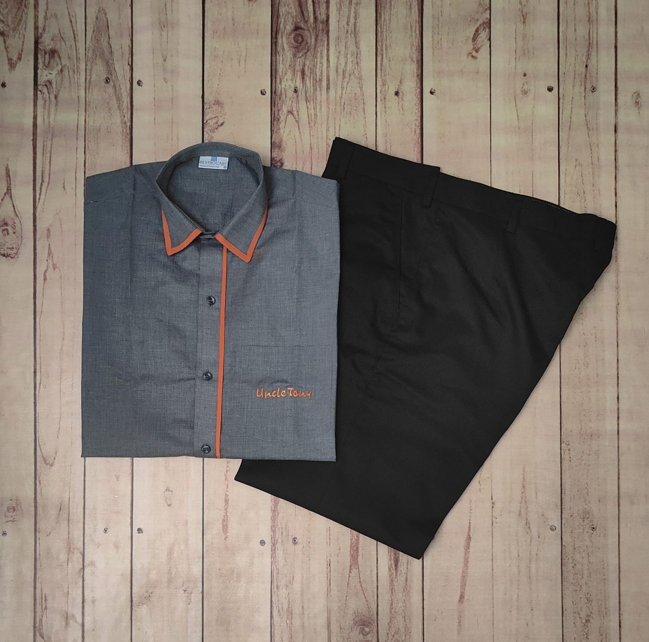 Custom restaurant service uniforms packed for pan-India delivery by RestroCart, New Delhi