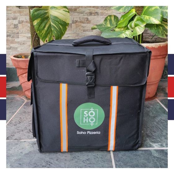 Tote bags, custom branded bag made for Soho Pizzeria by RestroCart, New Delhi